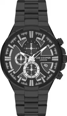 Produktbild von Herrenuhr LEE COOPER LC07484.650 in Schwarz - ein modisches Geschenk