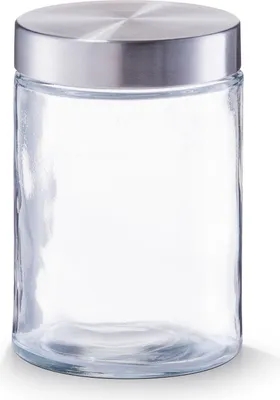 Produktbild von Zeller Vorratsglas, 1100 ml, Edelstahldeckel Ø11x16,5