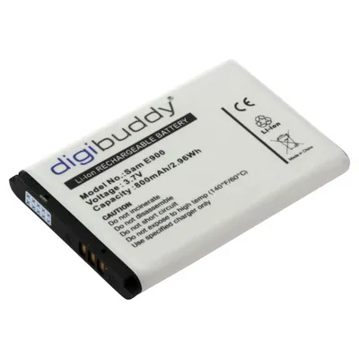 Produktbild von digibuddy Akku kompatibel zu Samsung E900/X150/X200/X300 Li-Ion intern