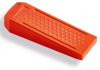 Forstkeil S Premium, 190x65x38-18 mm, orange, Kunststoff, KWF-geprüft