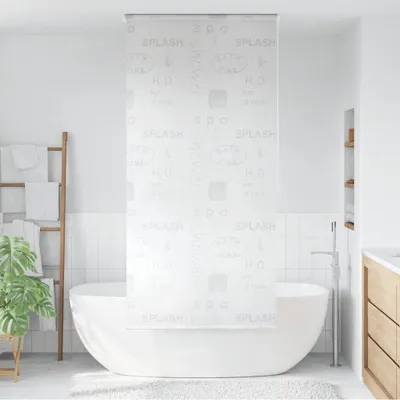 Produktbild von vidaXL Duschrollo 80x240 cm Splash-Design