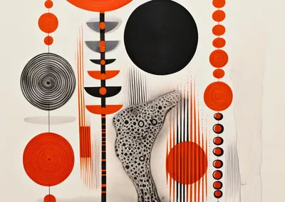 Produktbild von Plakat 59,4x42cm Kontrastiver Kosmos