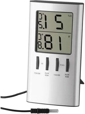 Immagine prodotto di Termometri digitali - Temperatura esterna e interna, ideali per frigoriferi/acquari
