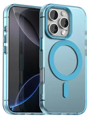 Zdjęcie produktu dla Techsuit - CandyCase MagSafe Etui na iPhone 16 Pro Max - niebieskie
