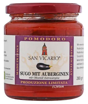 Produktbild von San Vicario Tomatensugo mit Auberginen 280g