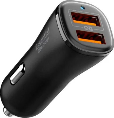 Produktbild von Spigen EV302, Auto, Zigarettenanzünder, Schwarz