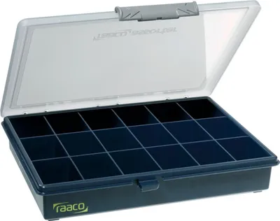 Produktbild von raaco Assorter 5-18, Polypropylen (PP), 320 g, Blau