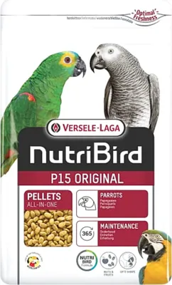 Produktbild von Versele Laga Nutribird P15 Original 10Kg - Gesundes Futterpellets Für Große PapageienPapageienfutter Versele Laga Nutribird P15 Original 10Kg - Pellets Für Große Vögel