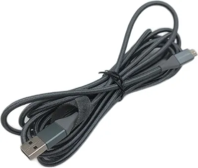 Obrázek produktu pro AmazonBasics L6LU2028-CS-R, 3 m, USB A, Micro-USB B, USB 2.0, Šedá