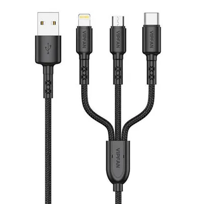 Image de Cbx2Lmt 3In1 Fast Recharge Cable