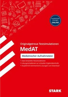 Produktbild von STARK Testsimulationen MedAT 2021/2022 - Testaufgaben mit Lösungen