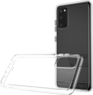 Produktbild von Samsung Galaxy S20 Transparent Back cover case - Silicone