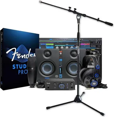 Image de Ensemble complet Fender Recording-Set Quantum avec pied