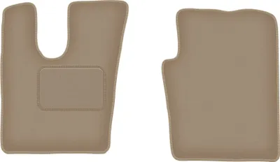 Immagine prodotto di Tappetini auto in velluto per camion Scania R (2018-) - set di tappetini LUX beige (2 pezzi)
