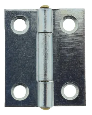 Produktbild von Scharnier verzinkt gerollt schmal 25 x 20 mm