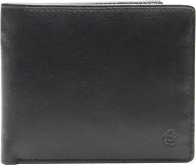 Immagine prodotto di Esquire Pelle porta carte di credito Compact Credit Card Case Black nero