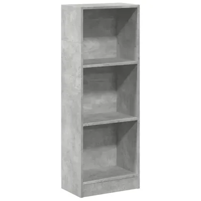 Zdjęcie produktu dla vidaXL Regał betonowy szary 40x24x109 cm materiał drewnopochodny