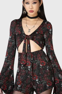 Obrázok produktu pre KILLSTAR Playsuit - Bloodbloom M