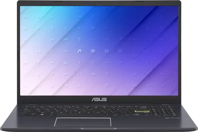 A front-facing view of an open ASUS Vivobook laptop.