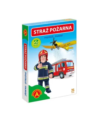 Zdjęcie produktu dla ALEXANDER Karty Piotruś+Pamięć Straż pożarna 2611