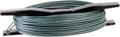 Produktbild von GAH-Alberts Nähdraht auf Spindel, Metallumzäunung, Grenzeinzäunung, Stahl, Grün, Galvanisierte Beschichtung, 40000 mm