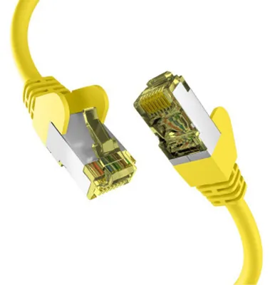 Image de EFB CAT6a GELB 0.15m Patchcable S/FTP PIMF