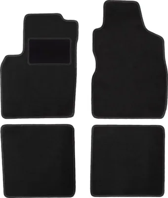 Produktbild von Schwarze Veloursmatten für: Fiat Panda II Fließheck (2002-2010)