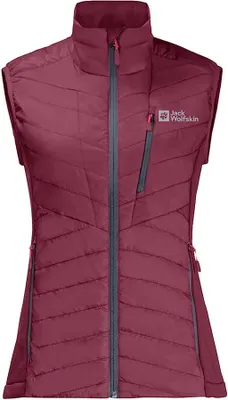Produktbild von JACK WOLFSKIN Routburn Pro Ins Weste Damen rot XL