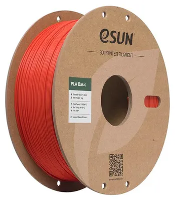 Obrázok produktu pre eSUN PLA-Basic, červená, 1,75 mm, 1 kg