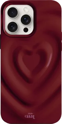 Produktbild von Biggest Love Burgundy  - Kompatibel mit iPhone 16 Pro Max