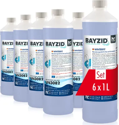 Produktbild von 6x1 L BAYZID® Winterfit Überwinterungsmitte gegen Algen und Kalk im Pool