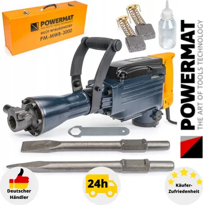 Produktbild von Powermat Abbruchhammer Stemmhammer Hex Pm-Mwb-3000