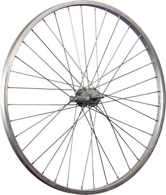 Produktbild von 26-Zoll-Hinterrad für KTBE110-Fahrrad mit Rücktrittbremse, silber