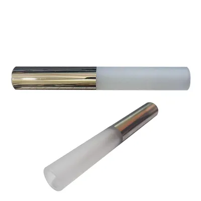 Produktbild von Ersatz Glaszylinder Lampen Weiß 12cm Lampenschirm G4