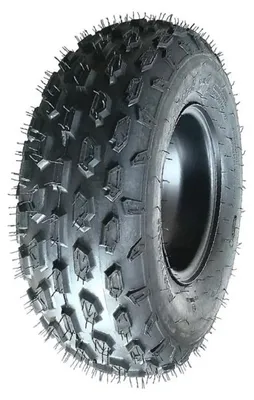 Produktbild von Quadreifen Ersatzreifen Quad ATV Komplettrad 19x7-8 Noppen 4-Loch Felge rechts