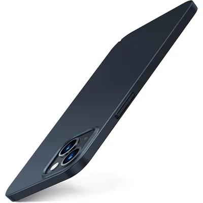 Immagine prodotto di Custodia sottile nera per iPhone 13 Mini, con 2 protezioni in vetro temperato
