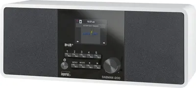 Produktbild von DABMAN i200 Multifunktionales Stereo-Radio DAB+ / FM / Internet Weiß
