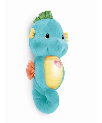 Image de Hippocampe lumineux et berceuse Fisher-Price (bleu). DGH82