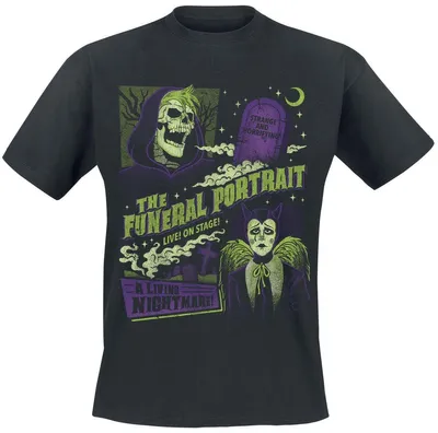 Produktbild von The Funeral Portrait T-Shirt Herren Living Nightmare schwarz M