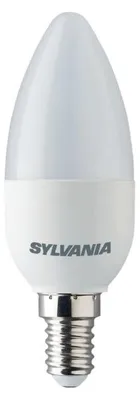 Image de Sylvania Ampoule LED Bougie ToLEDo 6,5W = 40W E14 470lm mat blanc chaud 2000K-2700K SunDim DIMMBAR