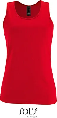Immagine prodotto di SOLs 02117 | Canotta sportiva da donna - Colore: Rosso - Taglia: XXL
