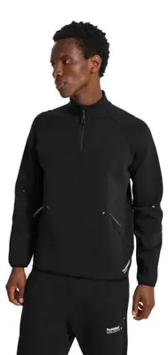 Obrázok produktu pre Hummel Hmltech Fleece Halfzip - čierny, Veľkosť:XS