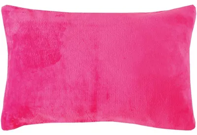 Zdjęcie produktu dla Poszewka na poduszkę 40x60 cm, różowa, 1 sztuka, bez wkładu, miękka poszewka z zamkiem błyskawicznym, imitacja kaszmiru, 100% poliester, możliwość prania w temperaturze 30°C