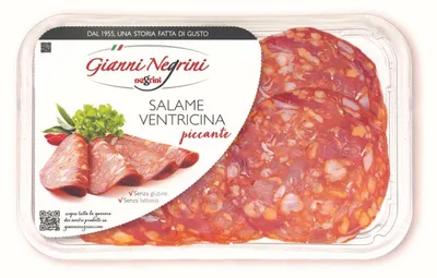Produktbild von Salami Ventricina piccante in Scheiben 80g - Gianni Negrini
