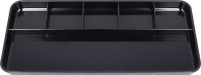 Produktbild von Westcott Stifteschale E-744584 00 25x12x1,6cm Kunststoff 6Fächer sw