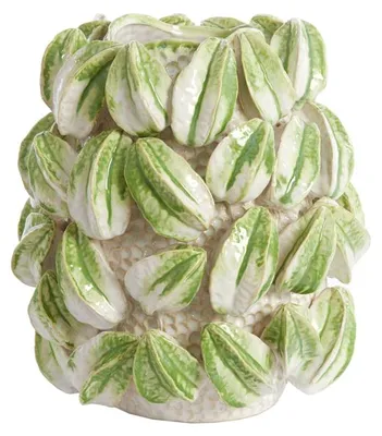 Produktbild von Light&living Deko-Vase 32 x 31,5 x 36,5 cm CARAMBOLA Keramik cremefarben + grün