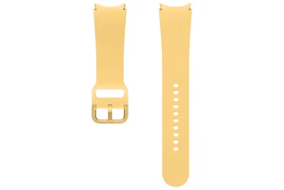 Two watch straps are laid out on a white background.