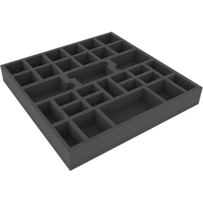 Obrázek produktu pro AGDH041BO 295 mm x 295 mm x 41 mm Pěnová vložka do deskových her
