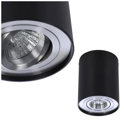 Image de Plafonnier Bross 1 Moderne Métal Noir Azzardo AZ0779