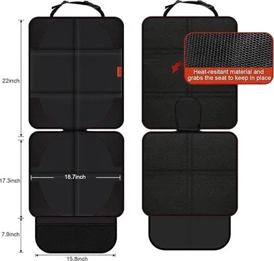 Produktbild von Famanu Unterlage für Kindersitz, 2er Pack